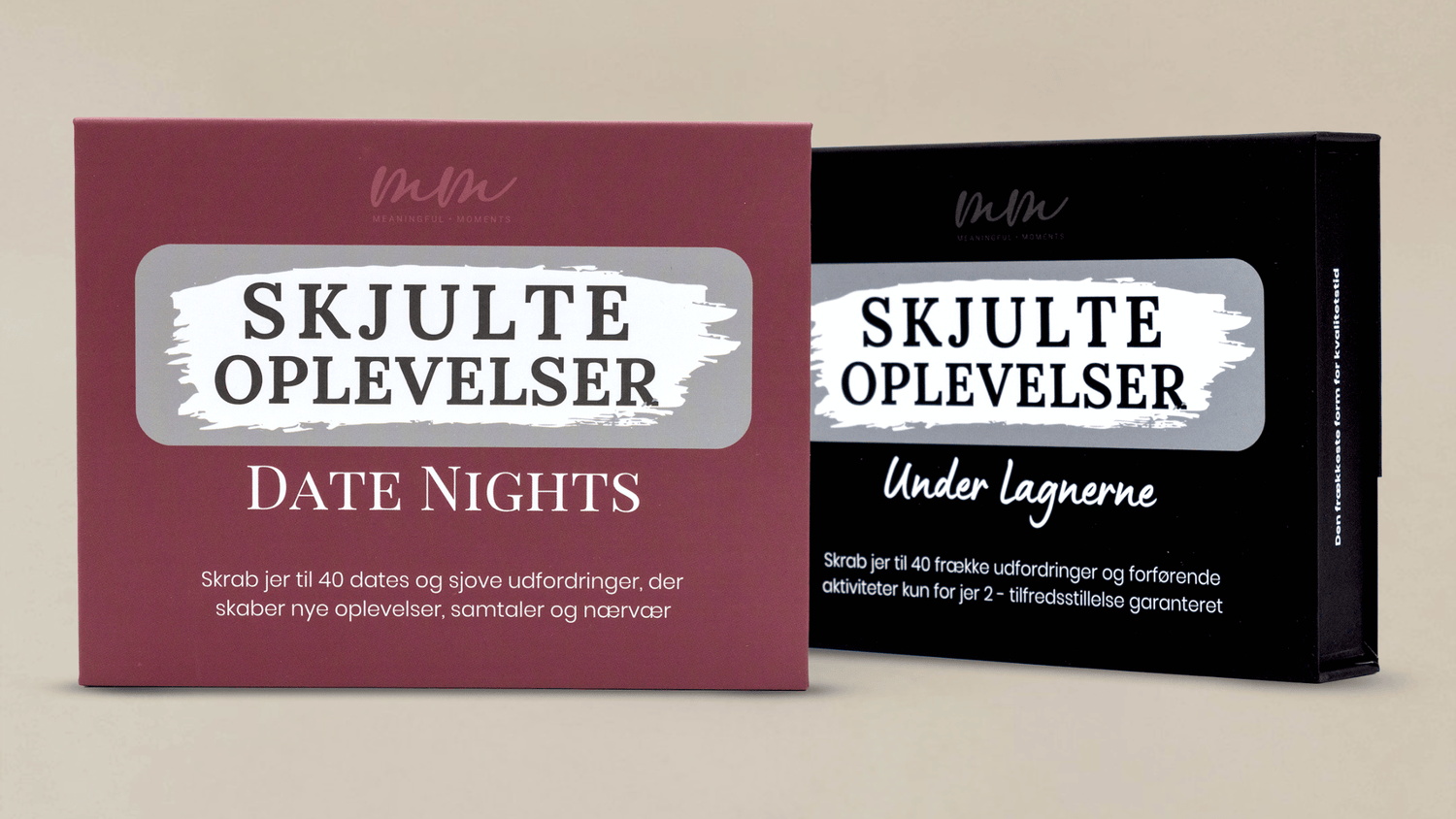 hvad er skrab en date | Date Nights og Under Lagnerne | SkjulteOplevelser - Meaningful Moments